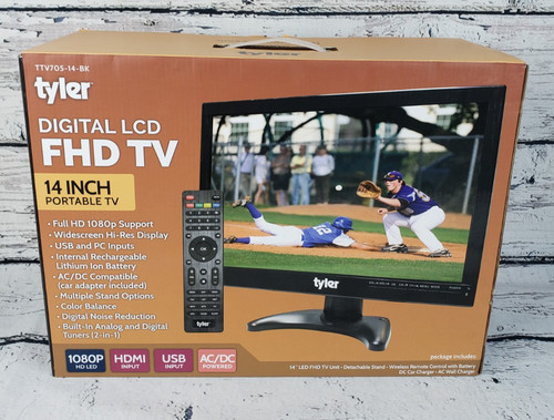 Tyler portatile lcd - tyler, tv